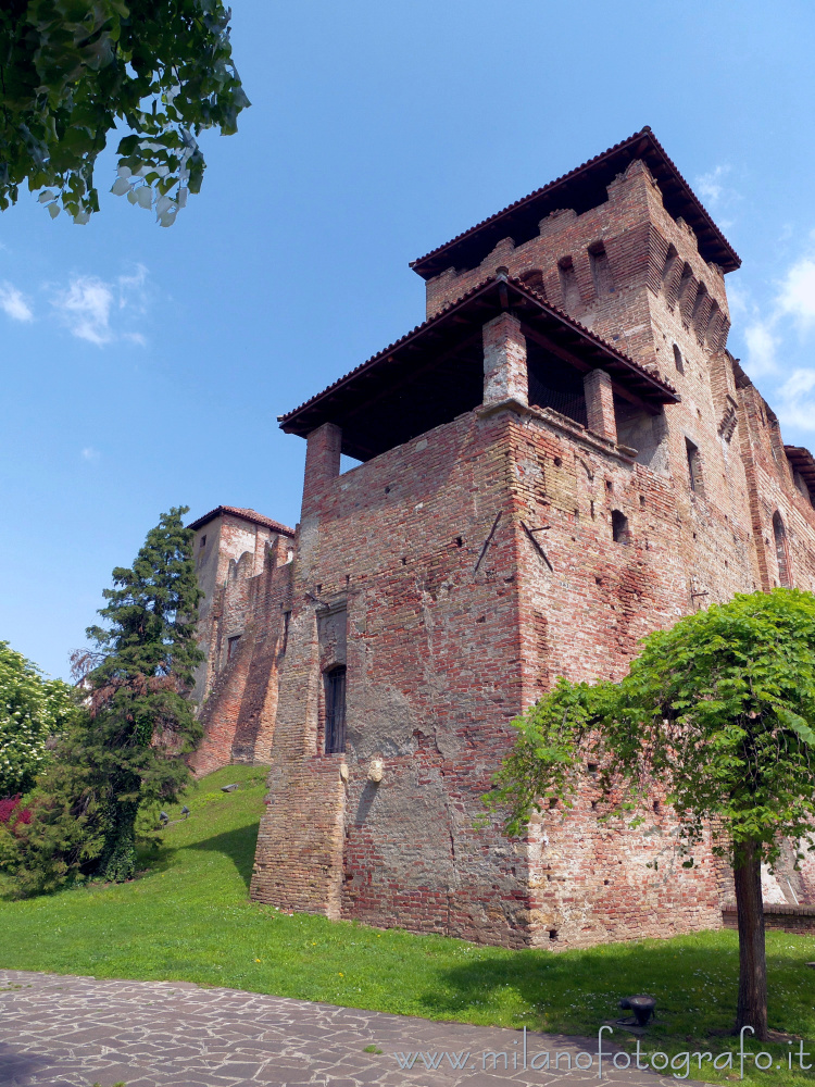 Romano di Lombardia (Bergamo, Italy) - Fourteenth century loggia of the fortess